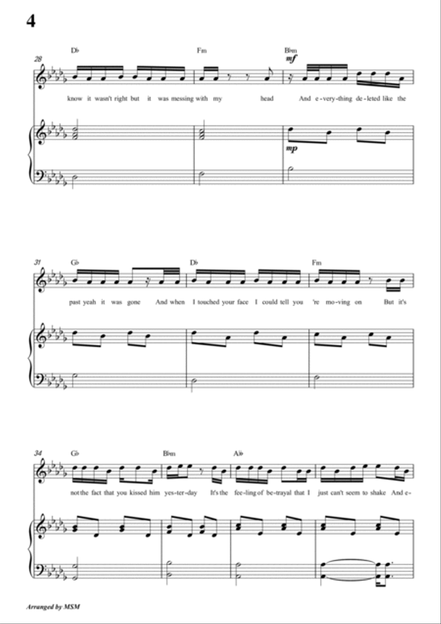 Chemicals Voice scores gallery preview page 6