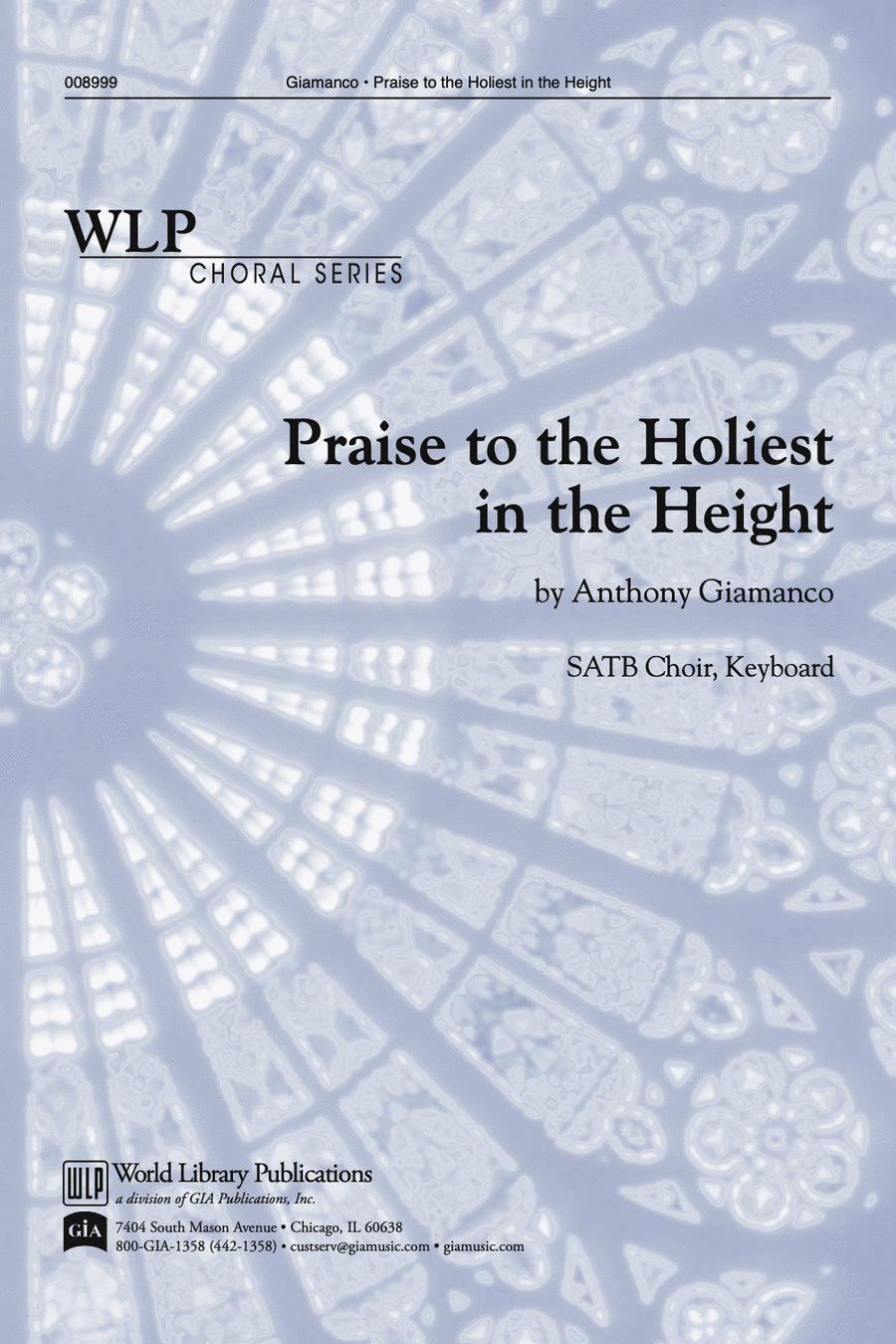 Praise to the Holiest in the Height 4-Part scores gallery preview page 1