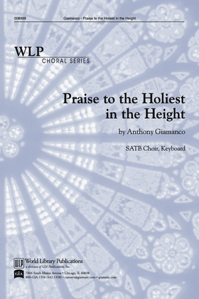Book cover for Praise to the Holiest in the Height