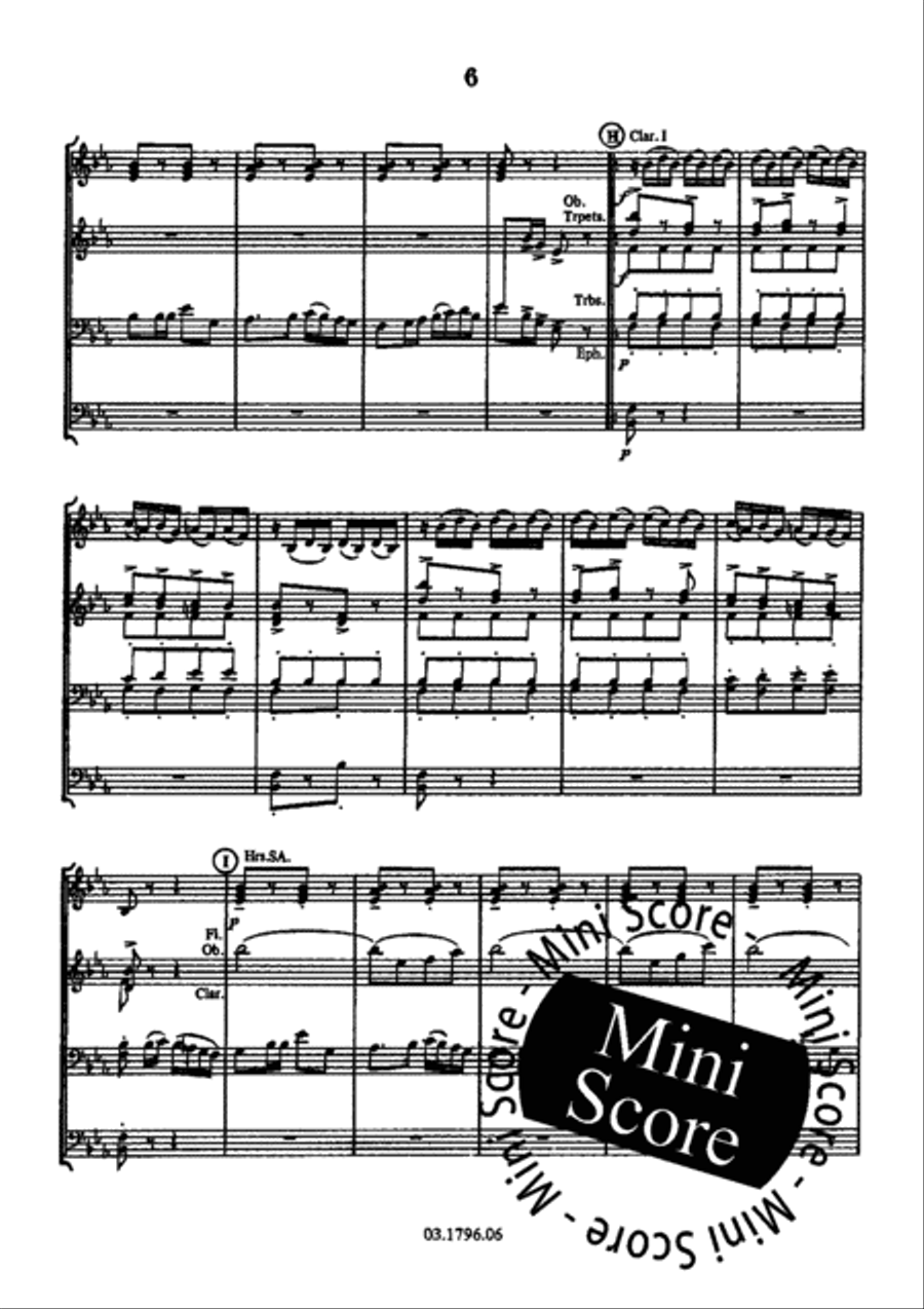 Marche Pour Harmonie ou Fanfare Fanfare Band scores gallery preview page 38