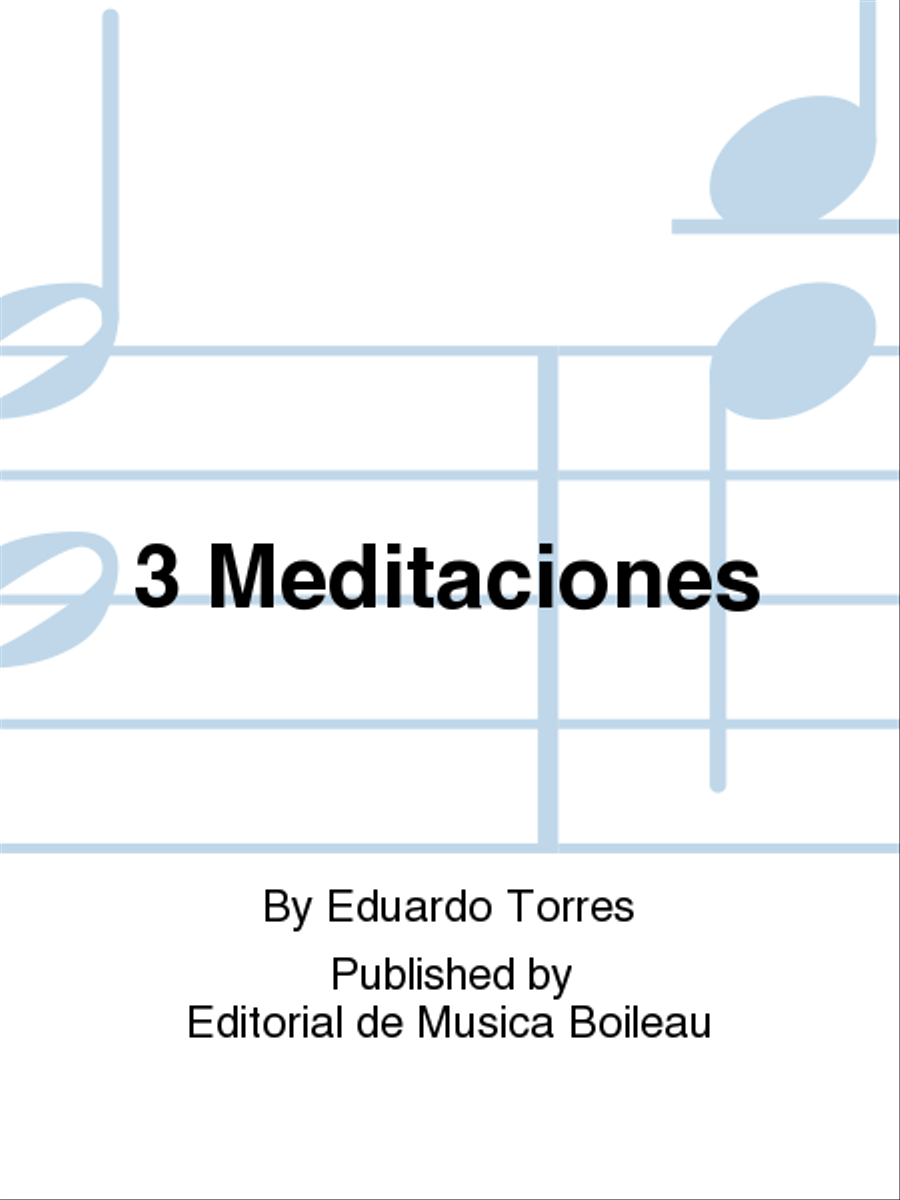 3 Meditaciones