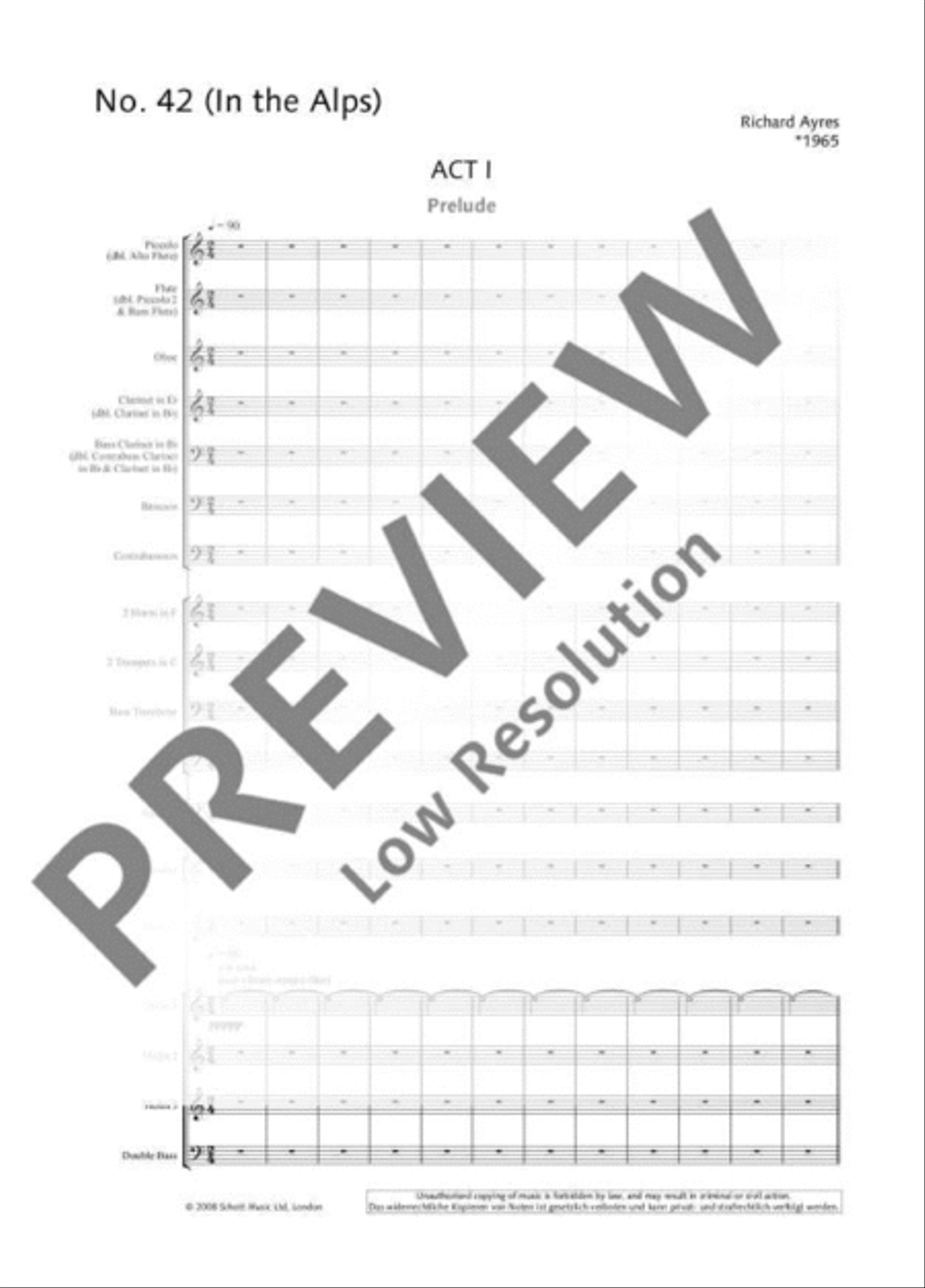 No. 42 Study Score scores gallery preview page 6