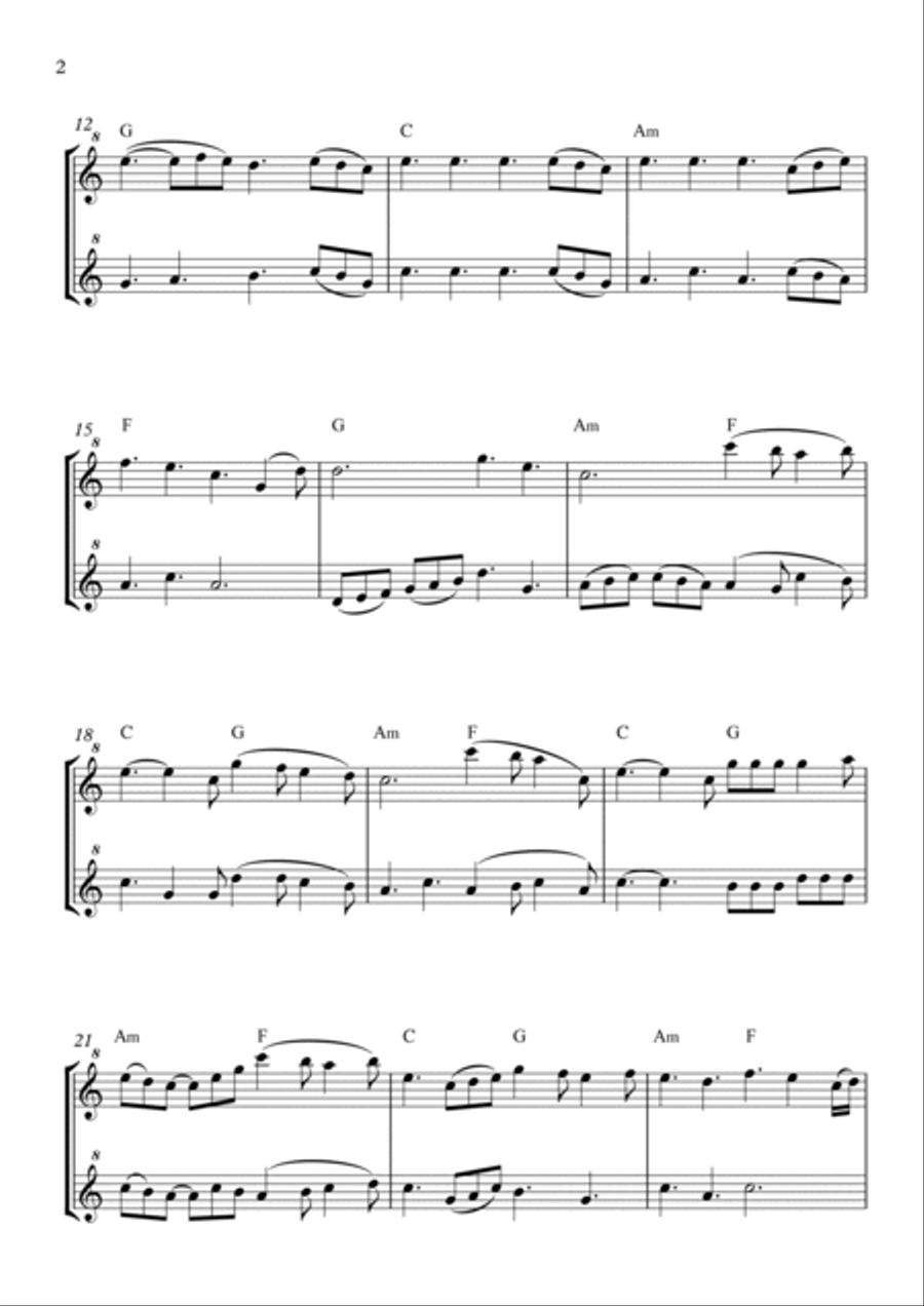 Perfect Woodwind Duet scores gallery preview page 2