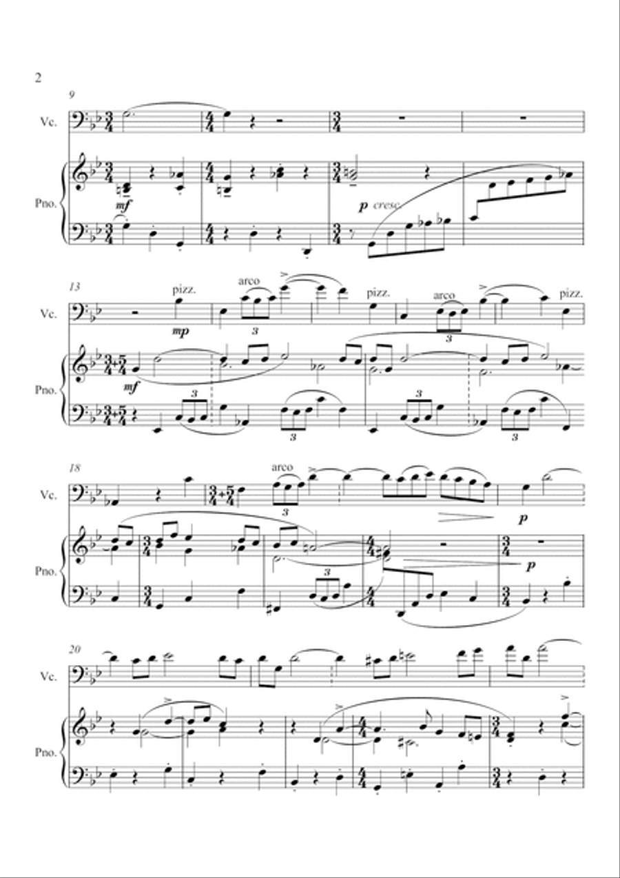Sarabandoid String Duet scores gallery preview page 2