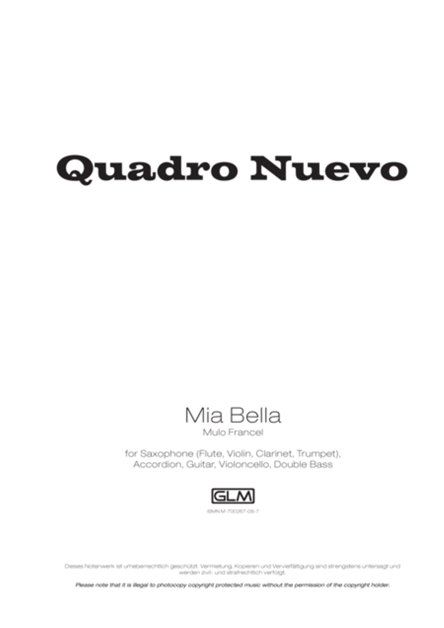 Mia Bella Clarinet scores gallery preview page 1