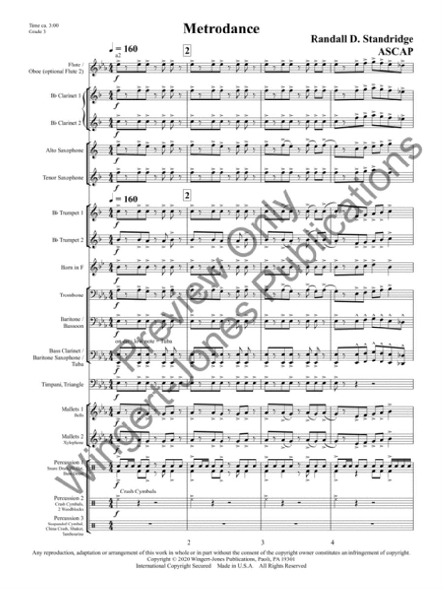Pacifica Pacifica Concert Band scores gallery preview page 4