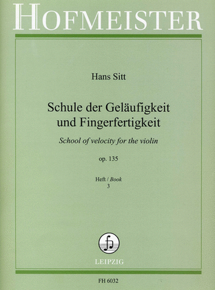 Schule der Gelaufigkeit und Fingerfertigkeit, op. 135