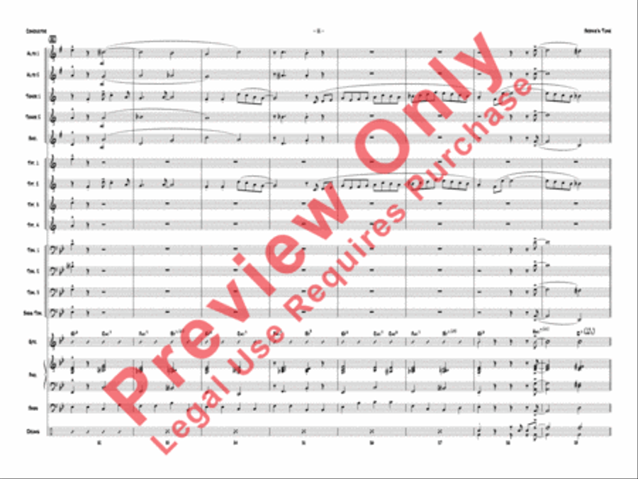 Bernie's Tune Jazz Ensemble scores gallery preview page 14
