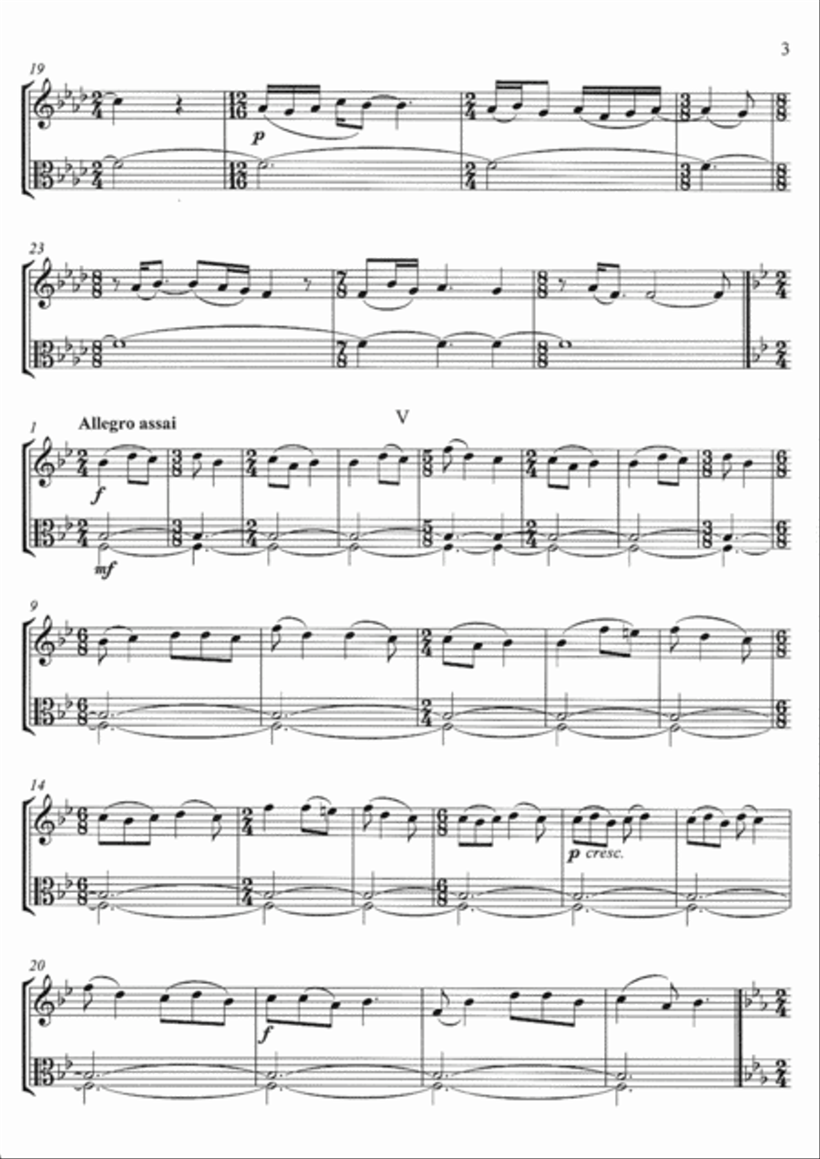 12 Melodies with Drone Set of Parts scores gallery preview page 3