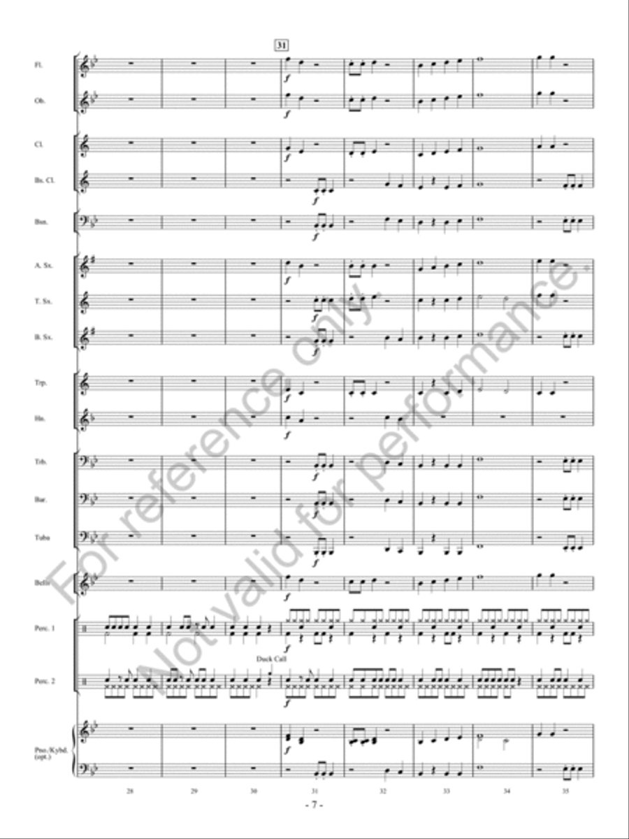 Koo Koo Cha-Cha Koo Koo Cha-Cha Concert Band scores gallery preview page 8