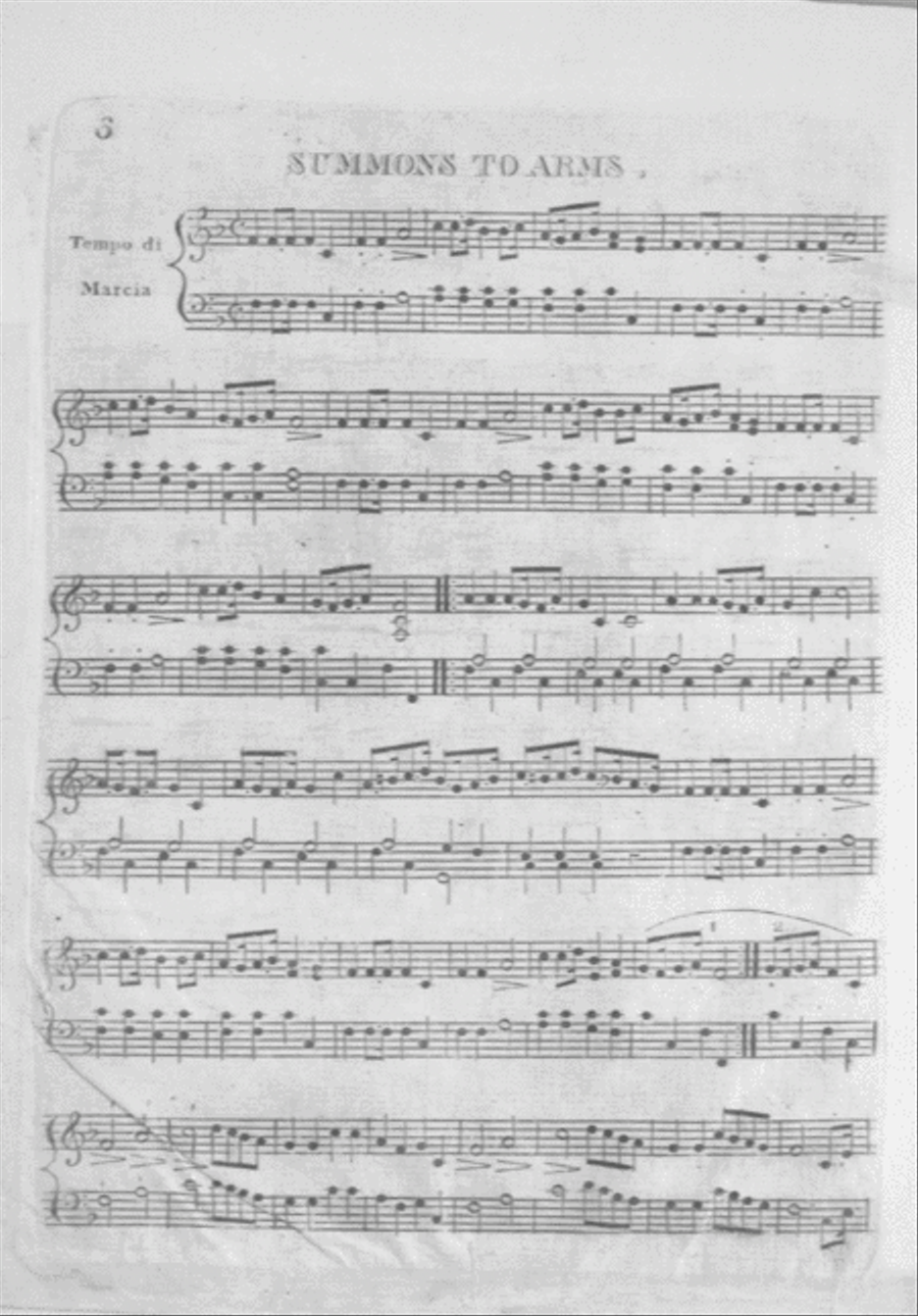 Sonata. Descriptive of the Battle off Trafalgar Piano Solo scores gallery preview page 6