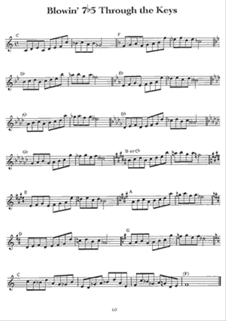 Mel Bay's Complete Jazz Sax Book Saxophone scores gallery preview page 6