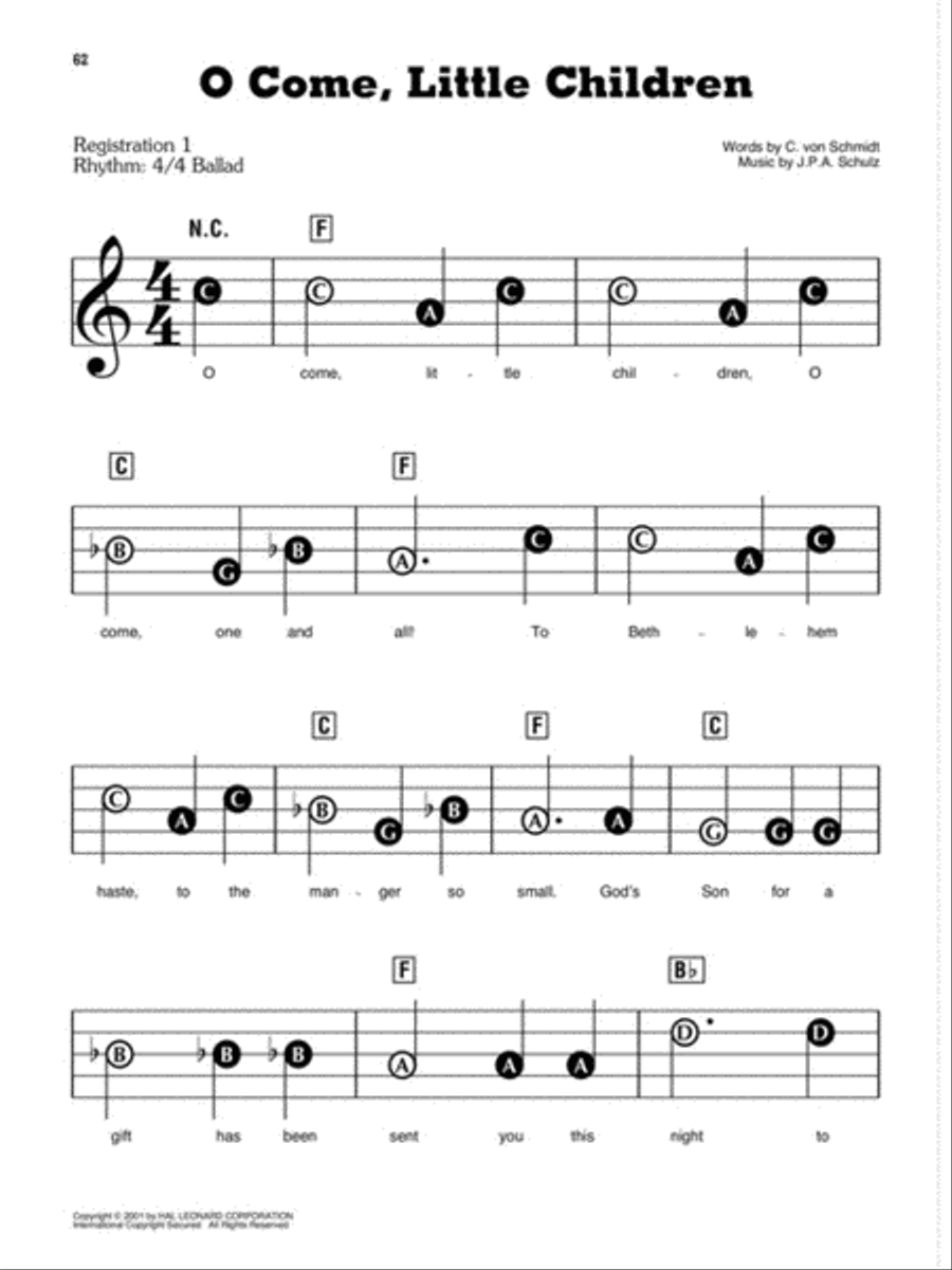 Christmas Time Electronic Keyboard scores gallery preview page 5