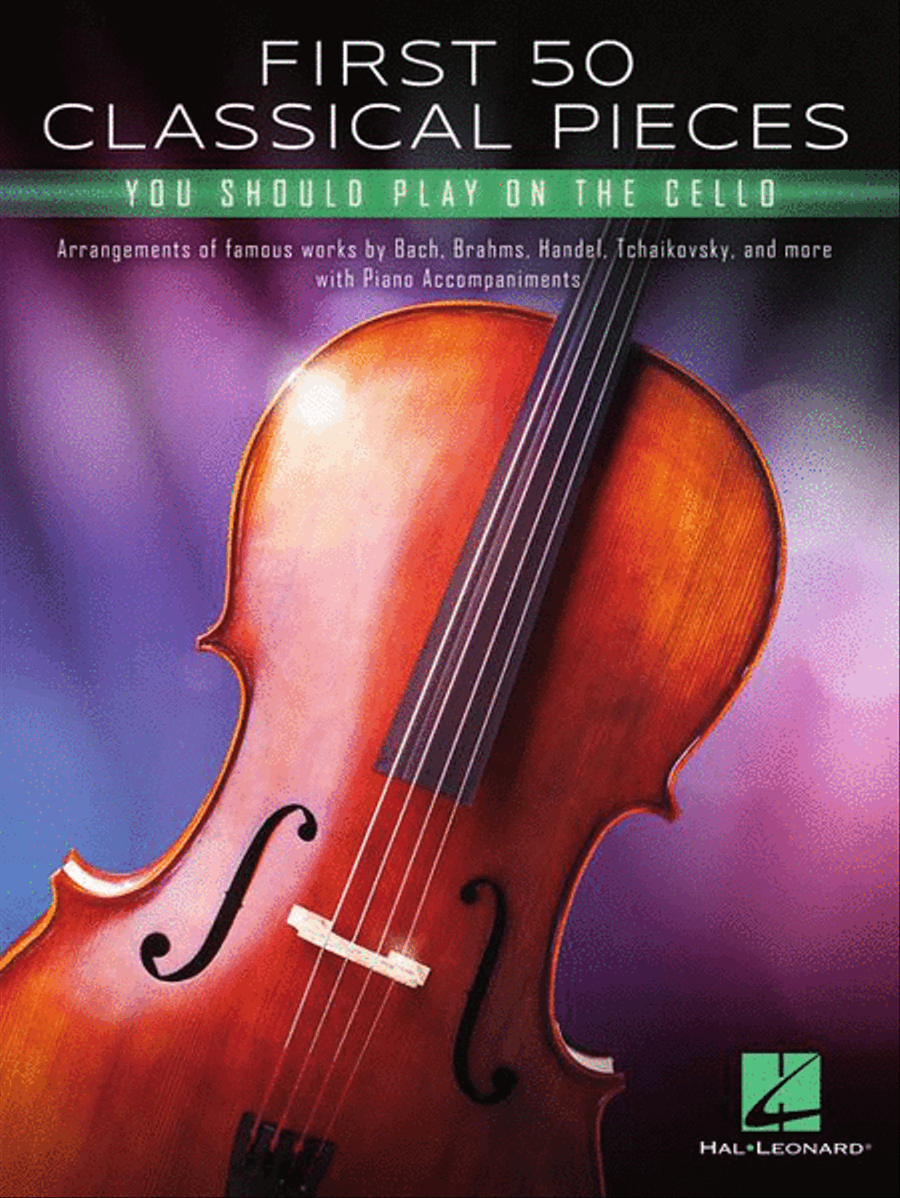 First 50 Classical Pieces You Should Play on the Cello Piano Accompaniment scores gallery preview page 2