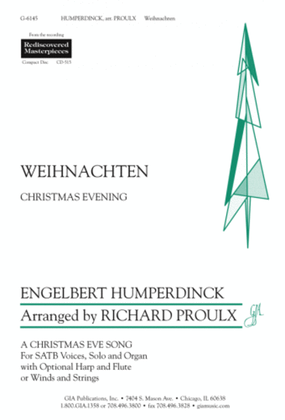 Book cover for Weihnachten - Full Score and Parts