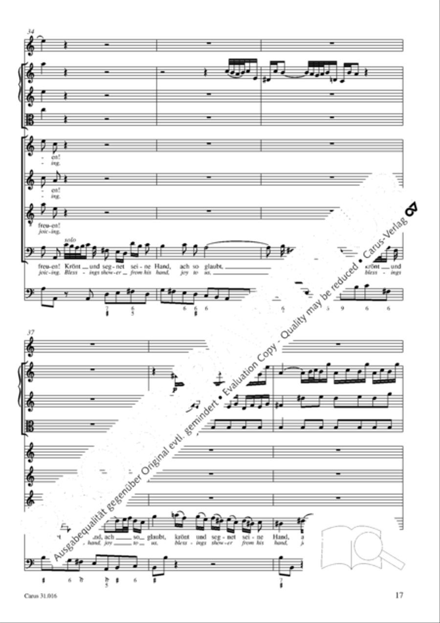 Lord God, thy praise we sing (Herr Gott, dich loben wir) ATB scores gallery preview page 18