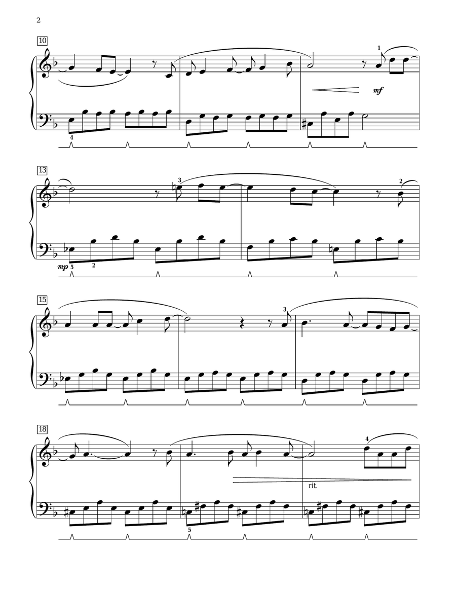 Mary, Did You Know? by Kathy Mattea Piano - Digital Sheet Music page 2