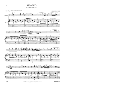 Adagio In F Major, Opus 115