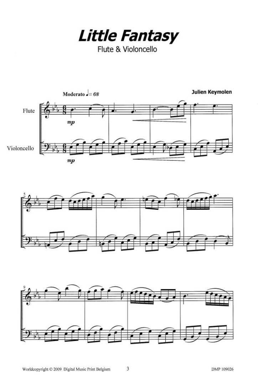 Little Fantasy Flute scores gallery preview page 2