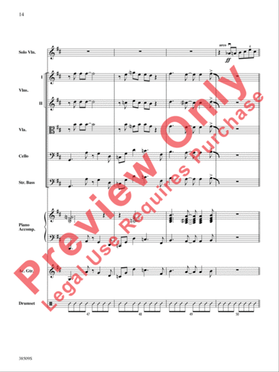 Recorda Me String Orchestra scores gallery preview page 15