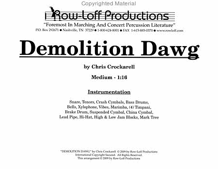 Demolition Dawg image number null