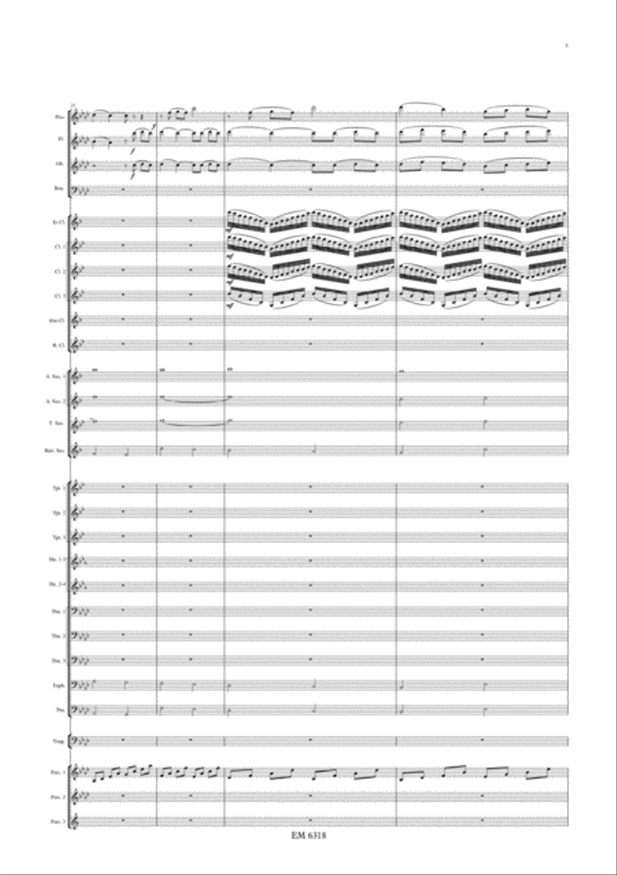 Lauras Stern und der Geheimnisvolle Drache Nian for Wind Band Concert Band scores gallery preview page 6