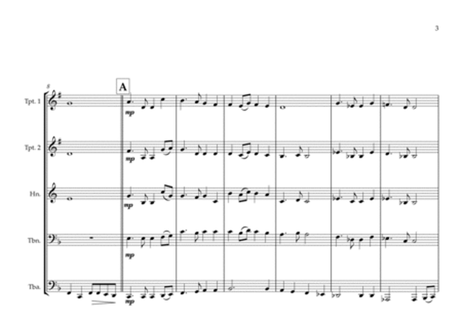 Gibraltar Anthem for Brass Quintet image number null