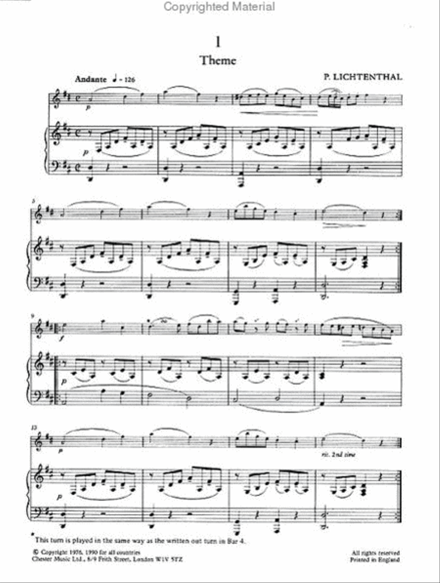 Flute Solos Volume One Flute Solo scores gallery preview page 2