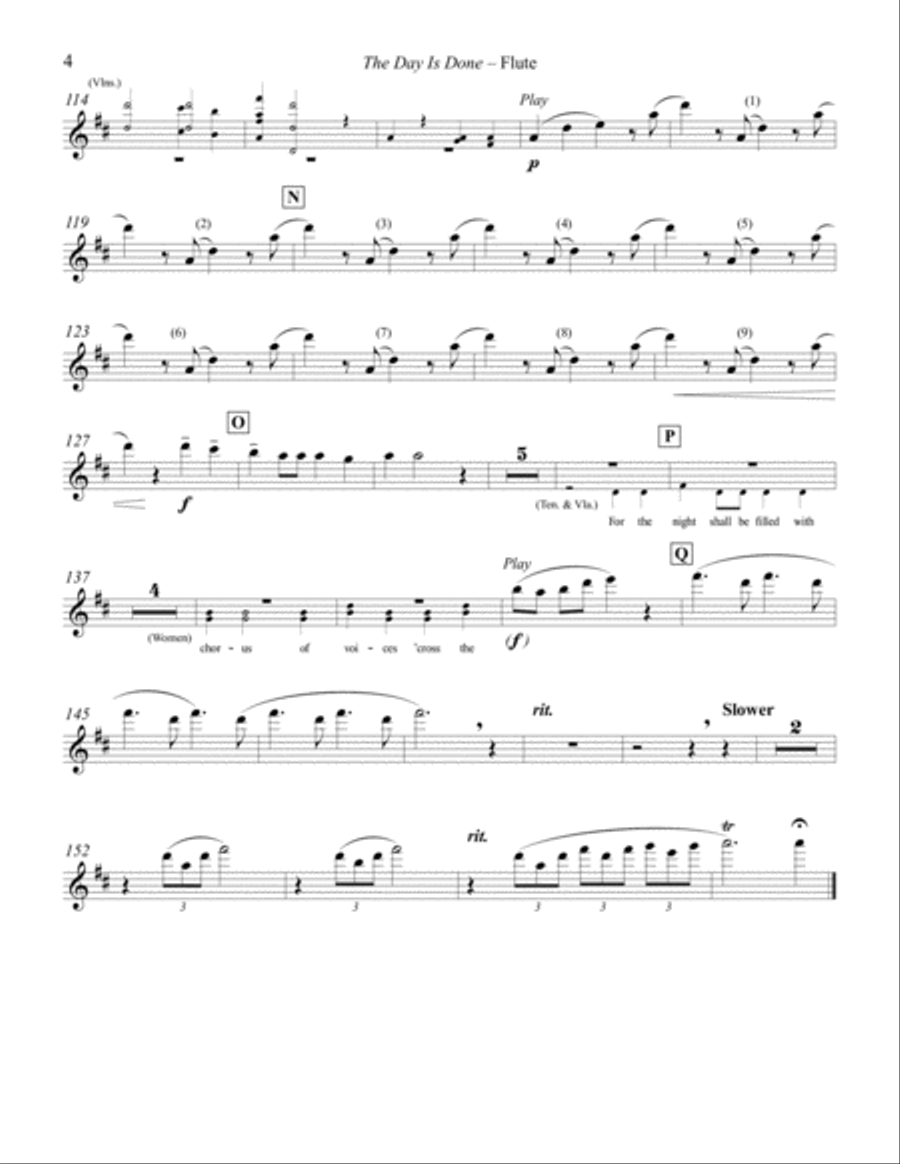 The Day Is Done The Day Is Done Choir scores gallery preview page 4