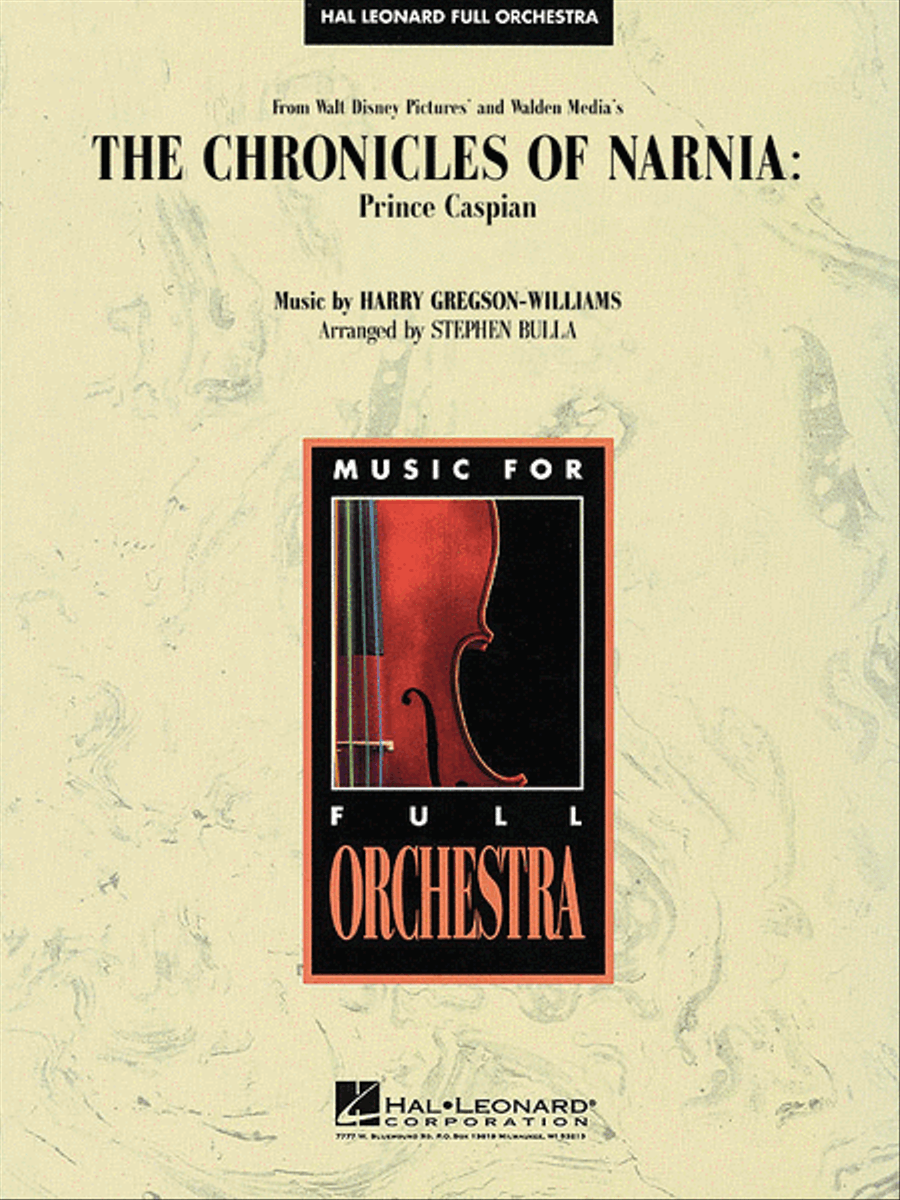 The Chronicles of Narnia: Prince Caspian Full Orchestra scores gallery preview page 1