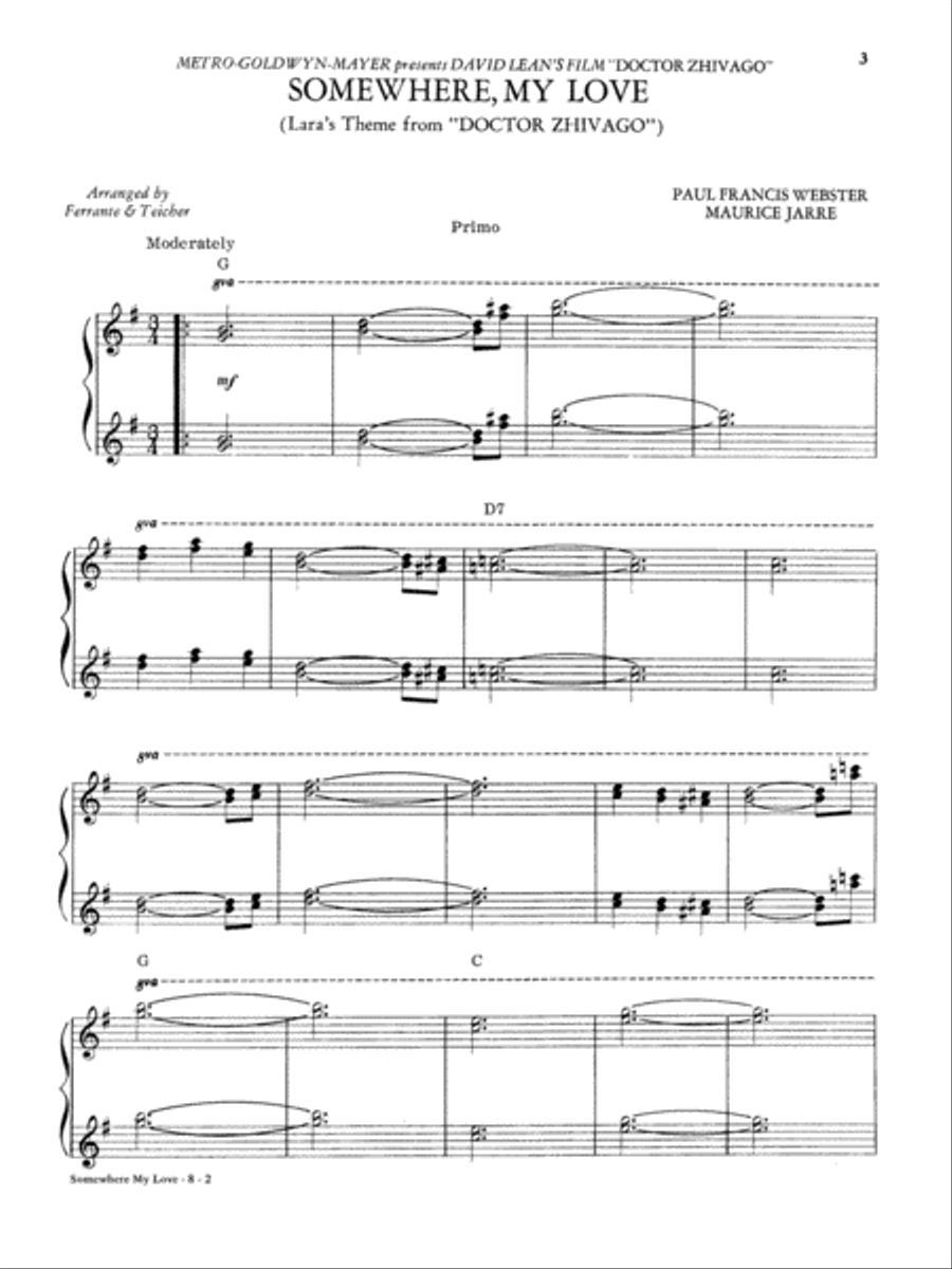 The Best of Ferrante & Teicher's Piano Duets Small Ensemble scores gallery preview page 4