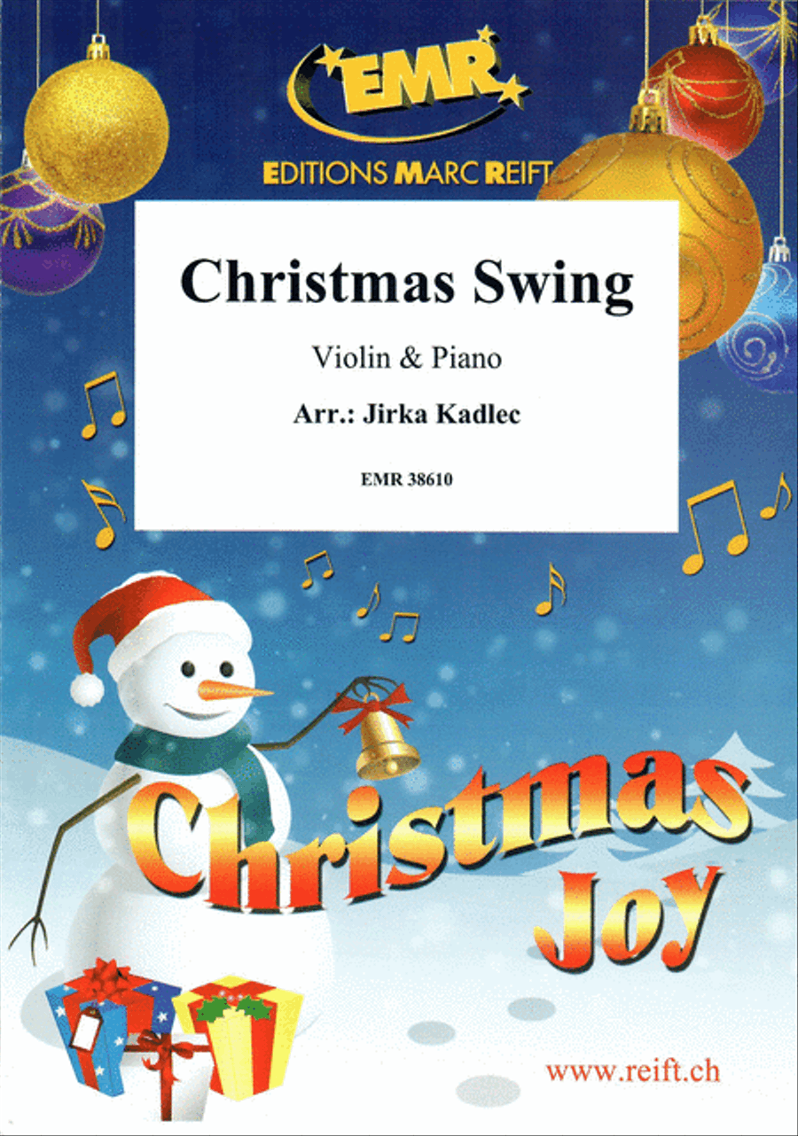 Book cover for Christmas Swing