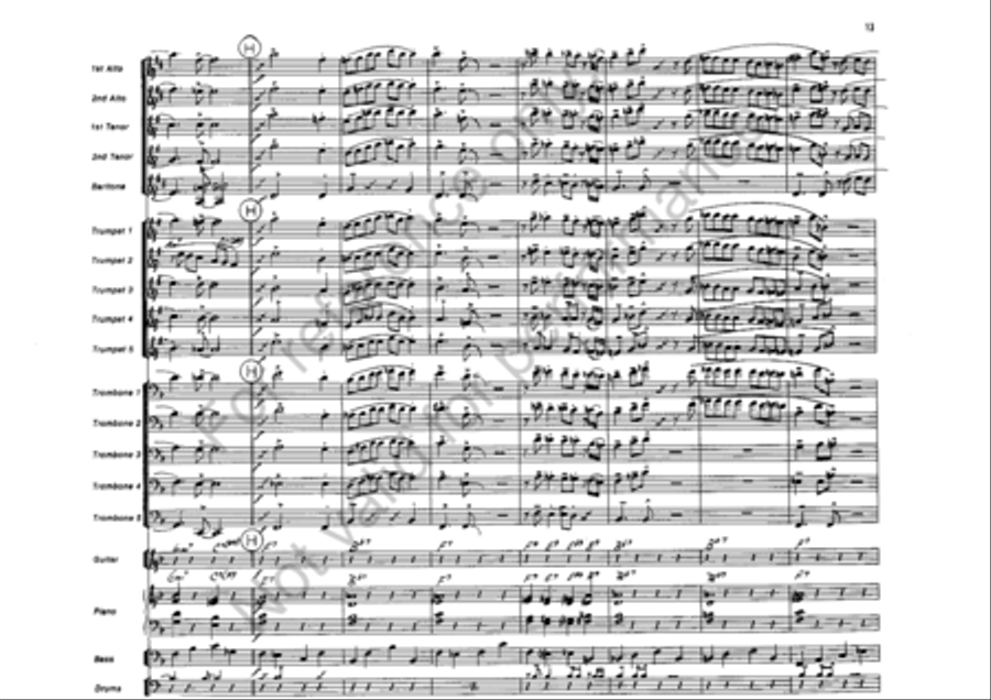 Cheesecake Jazz Ensemble - Sheet Music page 5