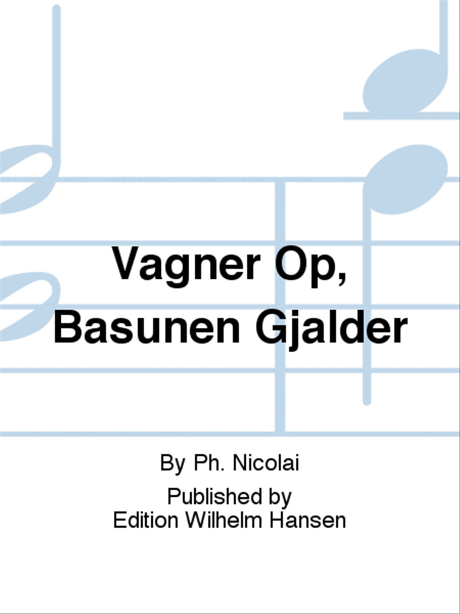 Vågner Op, Basunen Gjalder Choir scores gallery preview page 1