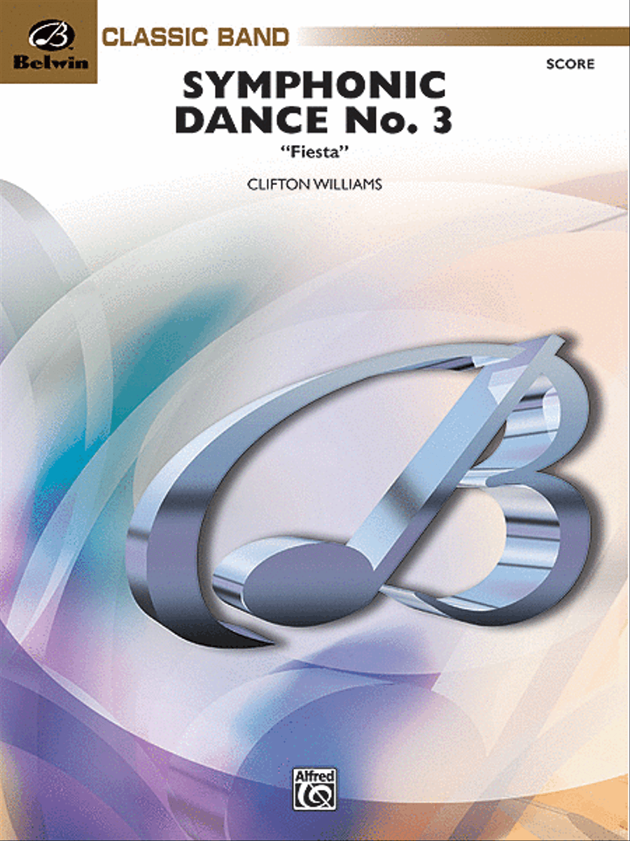 Symphonic Dance No. 3 (Fiesta) Concert Band scores gallery preview page 1