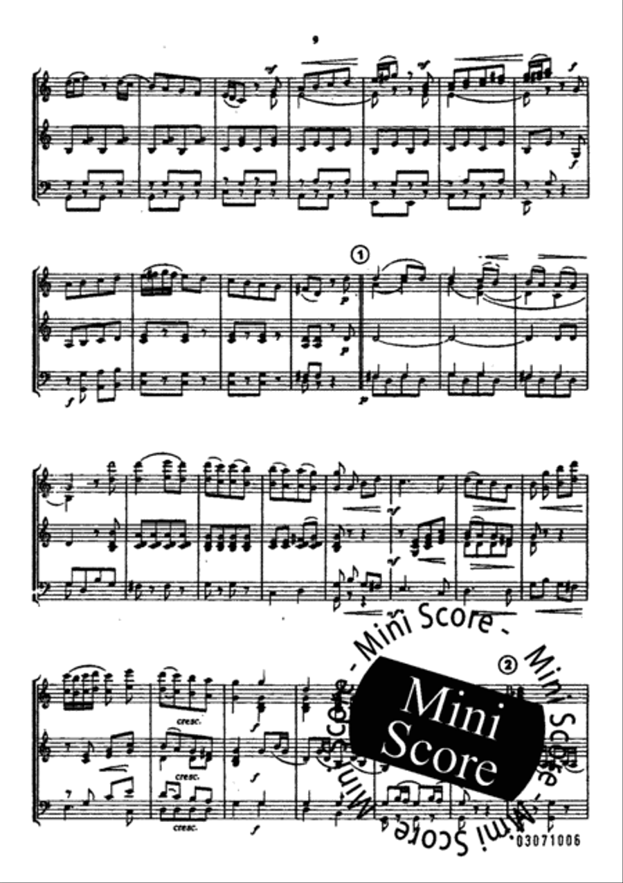 Zemire et Azor Concert Band scores gallery preview page 13
