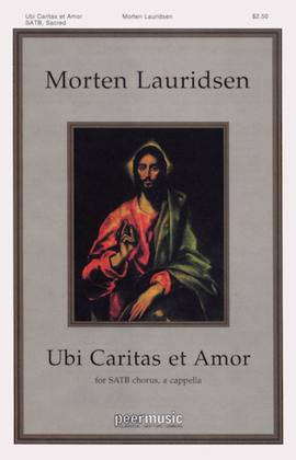 Book cover for Ubi caritas et amor