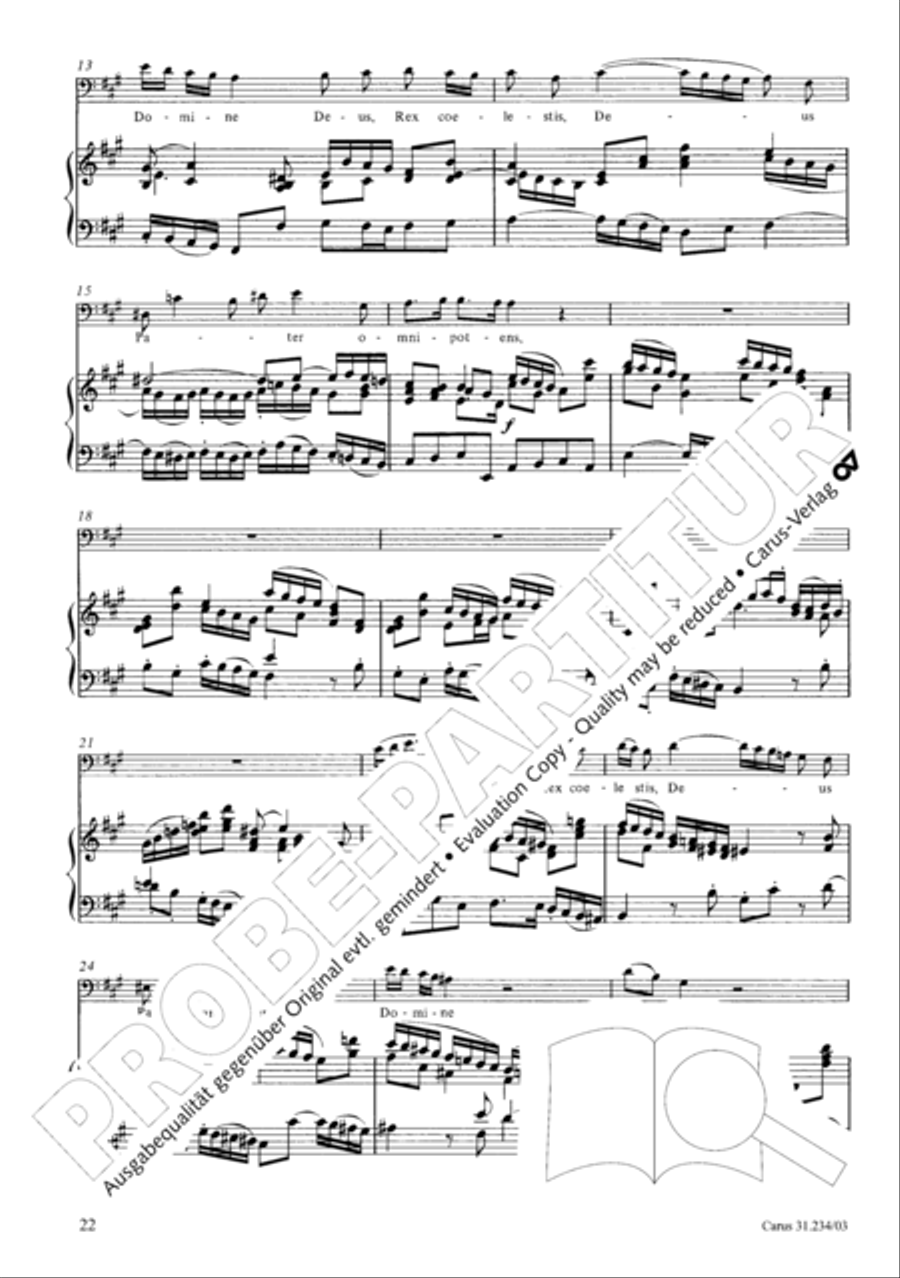 Mass in A major Mass in A major 4-Part scores gallery preview page 25