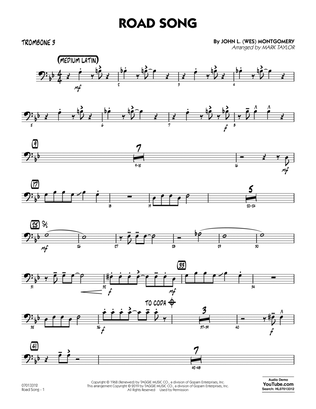 Road Song (arr. Mark Taylor) - Trombone 3