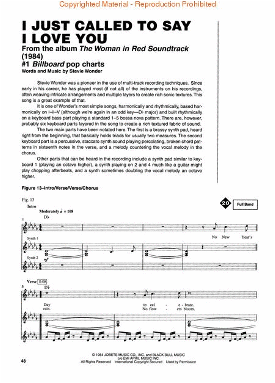 The Best of Stevie Wonder Piano Method scores gallery preview page 4
