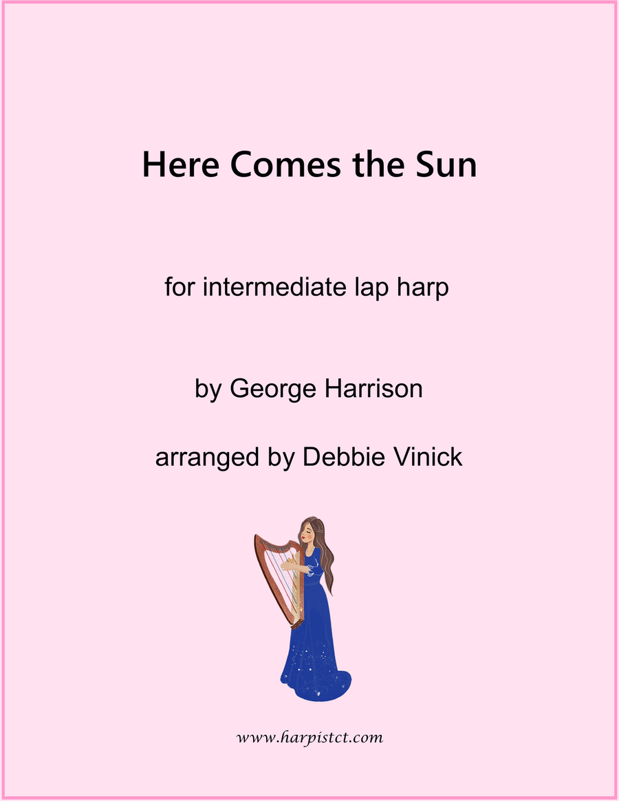 Here Comes The Sun Celtic Harp scores gallery preview page 1