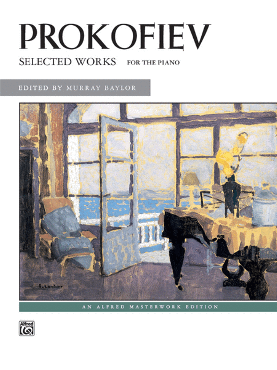 Prokofiev -- Selected Works Piano Solo scores gallery preview page 1