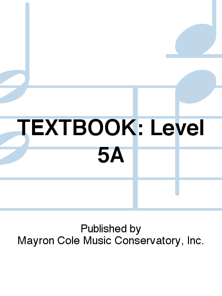 TEXTBOOK: Level 5A