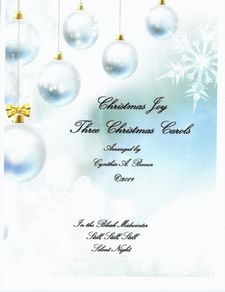 Book cover for Christmas Joy - Three Christmas Carols