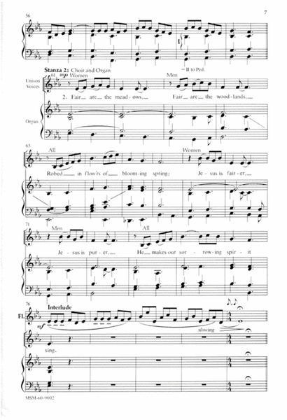 Beautiful Savior (Choral Score) image number null