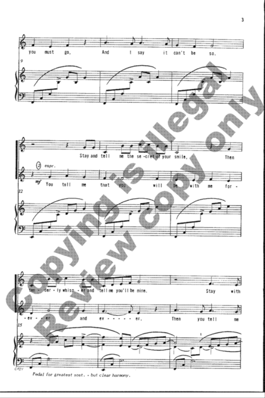 Love Songs in the Round Love Songs in the Round SSA scores gallery preview page 21