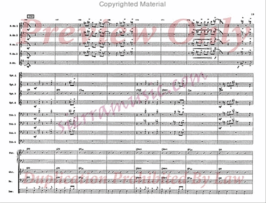 Oolitic Stomp Oolitic Stomp Jazz Ensemble scores gallery preview page 20