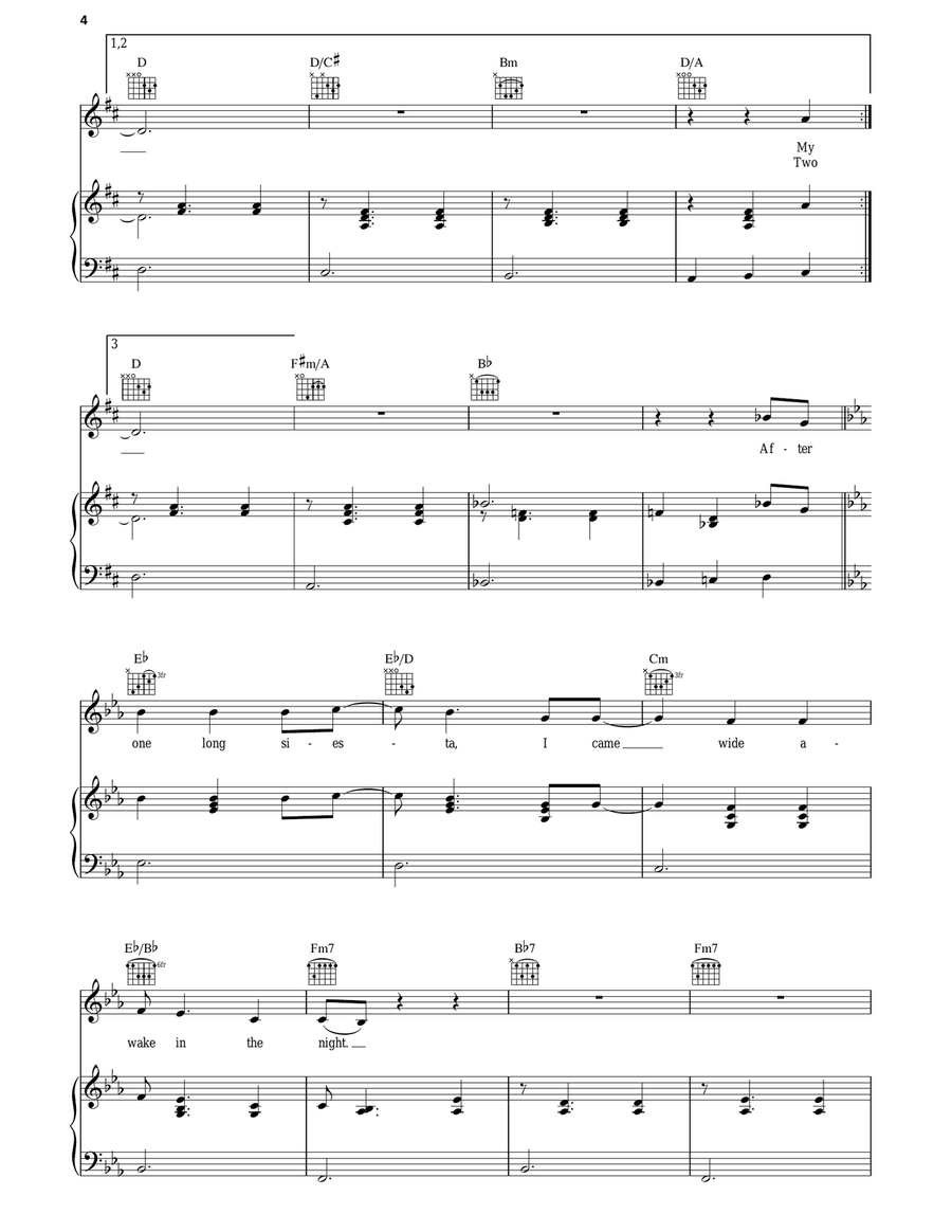 (The Seashores Of) Old Mexico Guitar scores gallery preview page 4