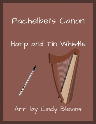 Pachelbel's Canon, Harp and Tin Whistle (D)