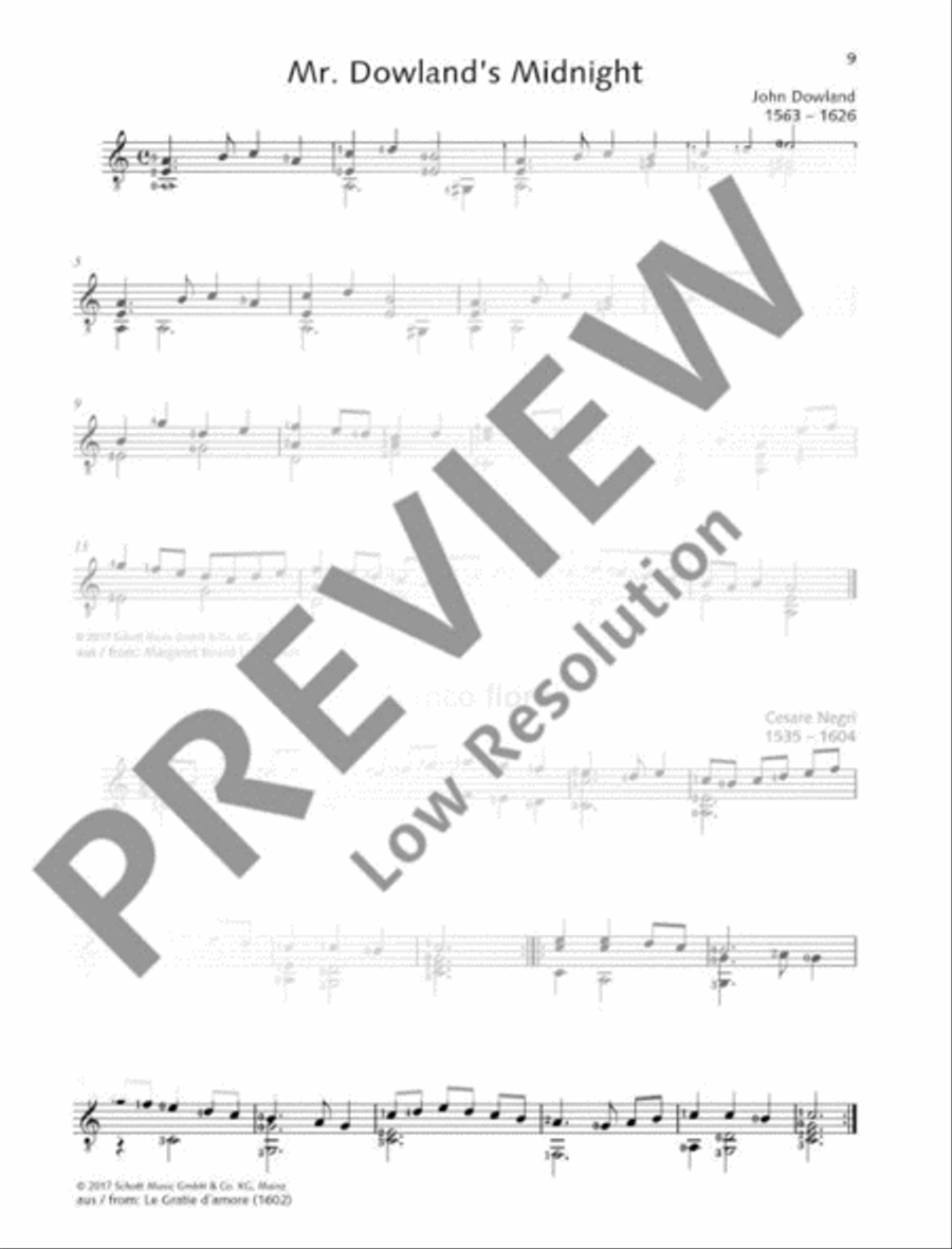 Preludio Classical Guitar scores gallery preview page 10